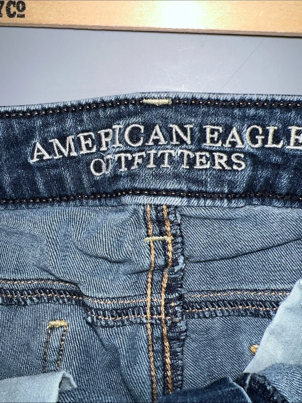 American Eagle Outfitters Super stretch Indigo Skinny Jeans 2